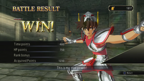 Saint Seiya: Soldiers Soul Screenshot 18 (PlayStation 4 (EU Version))