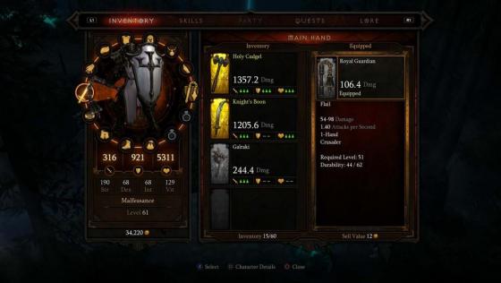 Diablo III: Ultimate Evil Edition Screenshot 11 (PlayStation 4 (EU Version))