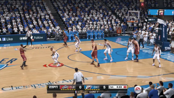 NBA Live 15 Screenshot 5 (PlayStation 4 (EU Version))