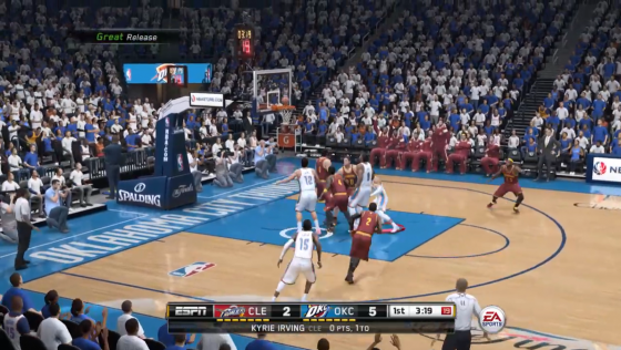 NBA Live 15 Screenshot 12 (PlayStation 4 (EU Version))