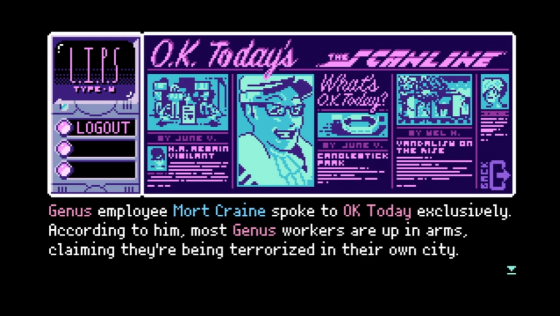 2064: Read Only Memories Screenshot 20 (PlayStation 4 (US Version))