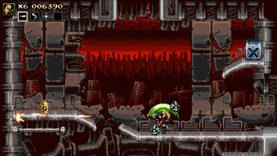 Blazing Chrome Screenshot 5 (PlayStation 4 (US Version))