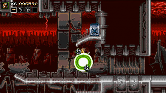 Blazing Chrome Screenshot 6 (PlayStation 4 (US Version))