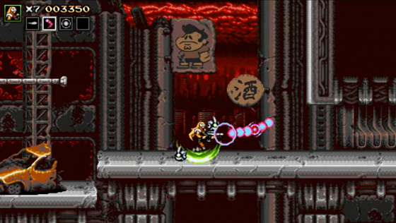 Blazing Chrome Screenshot 10 (PlayStation 4 (US Version))