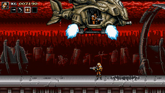 Blazing Chrome Screenshot 19 (PlayStation 4 (US Version))