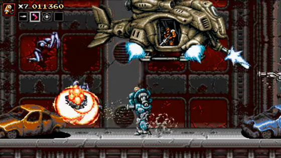 Blazing Chrome Screenshot 27 (PlayStation 4 (US Version))