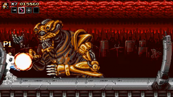 Blazing Chrome Screenshot 38 (PlayStation 4 (US Version))