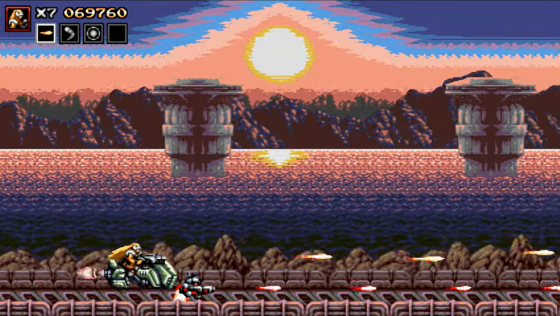 Blazing Chrome Screenshot 42 (PlayStation 4 (US Version))