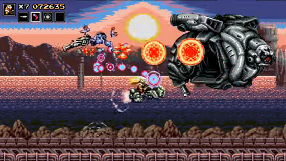 Blazing Chrome Screenshot 48 (PlayStation 4 (US Version))