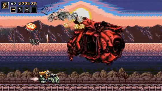 Blazing Chrome Screenshot 49 (PlayStation 4 (US Version))