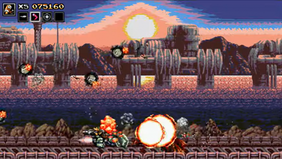 Blazing Chrome Screenshot 50 (PlayStation 4 (US Version))