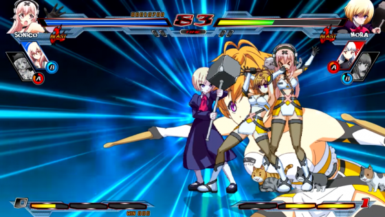 Nitroplus Blasterz Heroines: Infinite Duel Screenshot 11 (PlayStation 4 (EU Version))