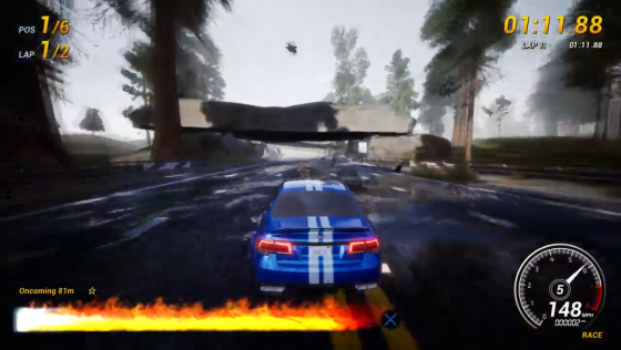 Dangerous Driving Screenshot 14 (PlayStation 4 (US Version))