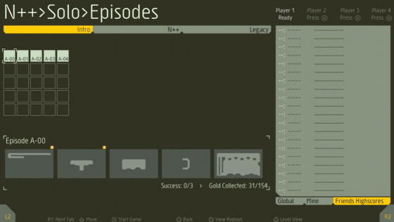 N++ Screenshot 27 (PlayStation 4 (US Version))