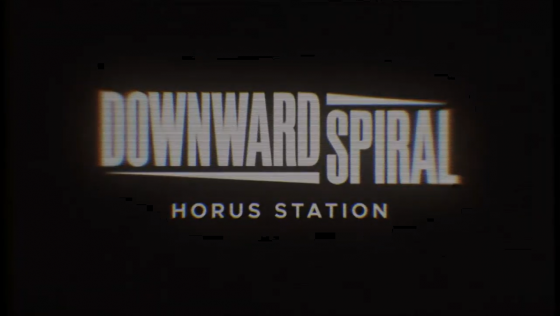 Downward Spiral: Horus Station Loading Screen For The PlayStation 4 (EU Version)