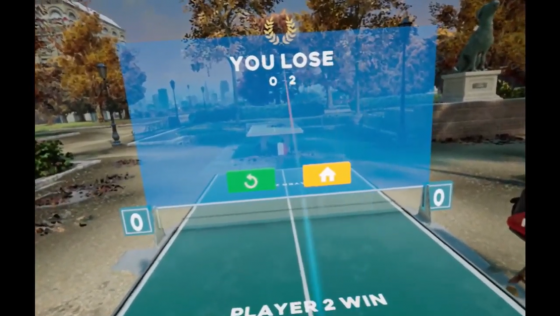 VR Ping Pong Pro Screenshot 20 (PlayStation 4 (EU Version))