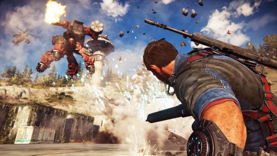 Just Cause 3: Mech Land Assault