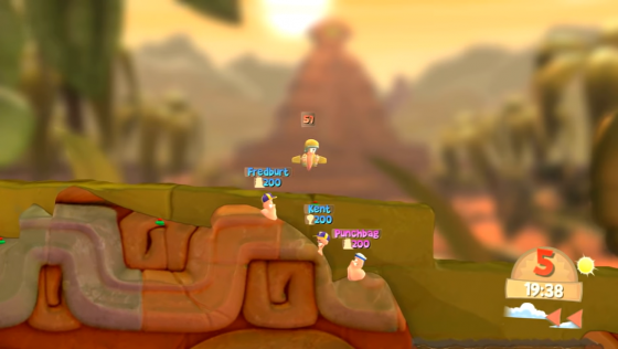 Worms: Battlegrounds Screenshot 14 (PlayStation 4 (EU Version))