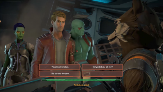 Marvel's Guardians Of The Galaxy Episode 1: Tangled Up in Blue Screenshot 55 (PlayStation 4 (US Version))