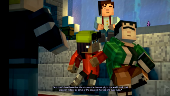 Minecraft: Story Mode Season Two Episode 1: Hero In Residence Screenshot 7 (PlayStation 4 (US Version))