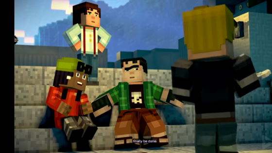 Minecraft: Story Mode Season Two Episode 1: Hero In Residence Screenshot 14 (PlayStation 4 (US Version))