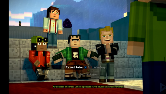 Minecraft: Story Mode Season Two Episode 1: Hero In Residence Screenshot 17 (PlayStation 4 (US Version))