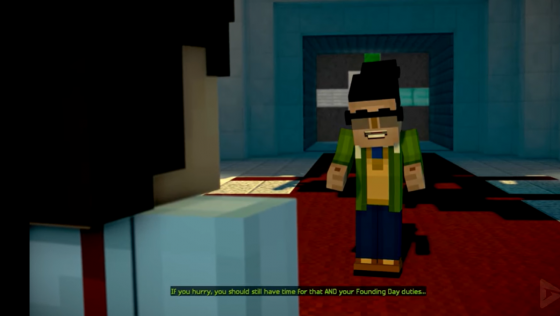 Minecraft: Story Mode Season Two Episode 1: Hero In Residence Screenshot 18 (PlayStation 4 (US Version))