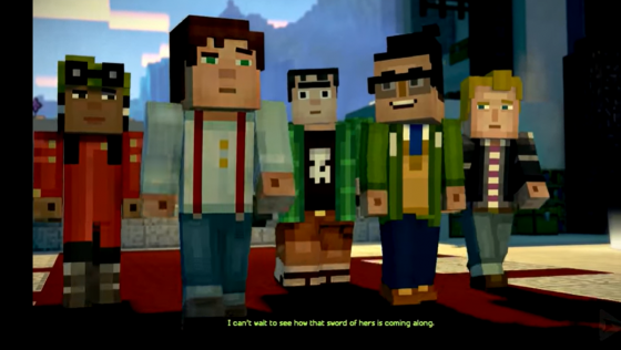 Minecraft: Story Mode Season Two Episode 1: Hero In Residence Screenshot 22 (PlayStation 4 (US Version))