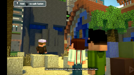 Minecraft: Story Mode Season Two Episode 1: Hero In Residence Screenshot 31 (PlayStation 4 (US Version))