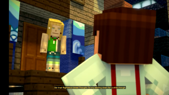 Minecraft: Story Mode Season Two Episode 1: Hero In Residence Screenshot 33 (PlayStation 4 (US Version))