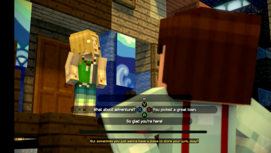 Minecraft: Story Mode Season Two Episode 1: Hero In Residence Screenshot 34 (PlayStation 4 (US Version))