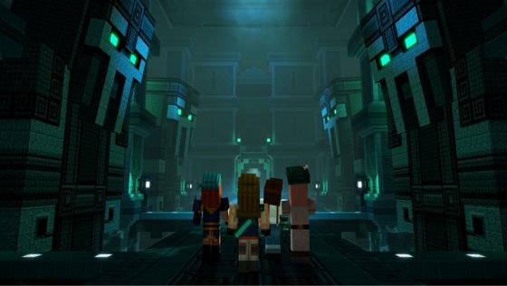 Minecraft: Story Mode Season Two - Episode 1: Hero in Residence Screenshot 1 (PlayStation 4 (US Version))