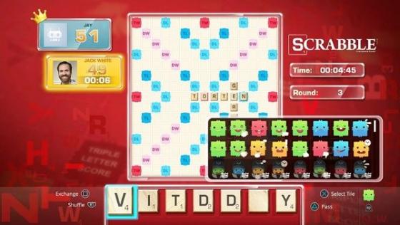 Scrabble Screenshot 1 (PlayStation 4 (US Version))