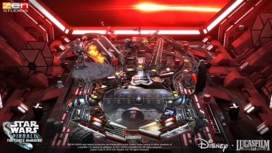 Pinball FX3: Star Wars Pinball - The Force Awakens Pack Screenshot 1 (PlayStation 4 (US Version))