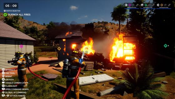 Firefighting Simulator: The Squad Screenshot 5 (PlayStation 5 (EU Version))