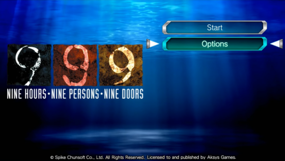Zero Escape: The Nonary Games Screenshot 1 (PlayStation Vita)