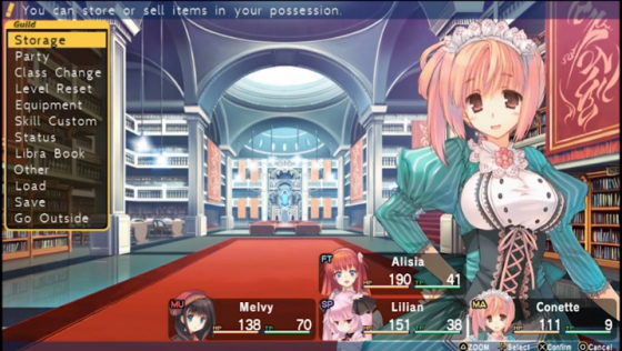 Dungeon Travelers 2: The Royal Library The Monster Seal