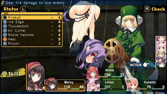 Dungeon Travelers 2: The Royal Library The Monster Seal Screenshot 6 (PlayStation Vita)