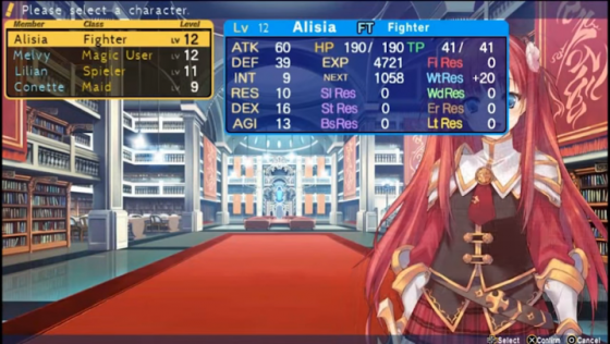 Dungeon Travelers 2: The Royal Library The Monster Seal Screenshot 10 (PlayStation Vita)