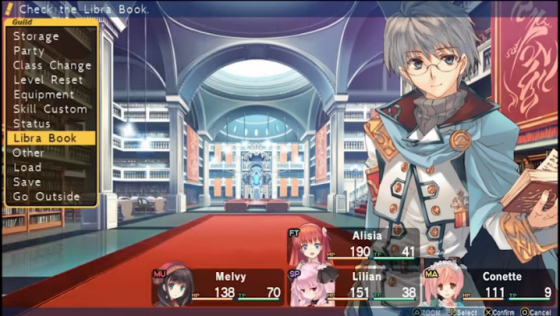 Dungeon Travelers 2: The Royal Library The Monster Seal Screenshot 13 (PlayStation Vita)