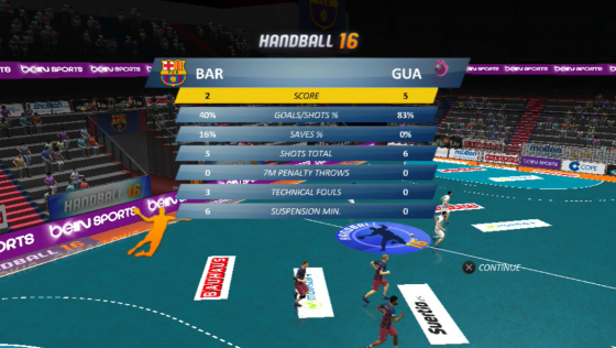 Handball 16 Screenshot 19 (PlayStation Vita)