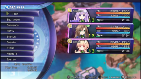 Hyperdimension Neptunia Re;Birth2: Sisters Generation Screenshot 26 (PlayStation Vita)