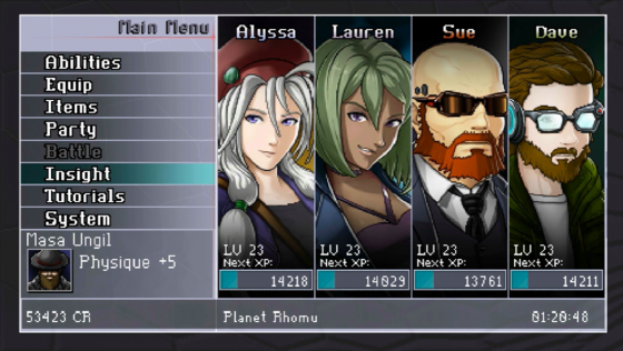 Cosmic Star Heroine Screenshot 23 (PlayStation Vita)