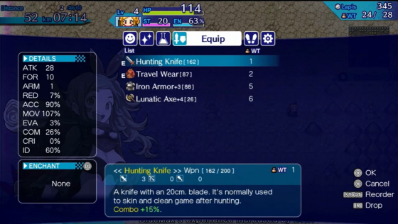 Mystery Chronicle: One Way Heroics Screenshot 35 (PlayStation Vita)