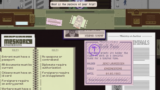 Papers, Please Screenshot 16 (PlayStation Vita)