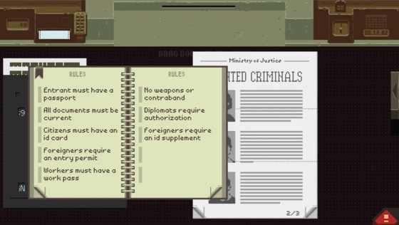 Papers, Please Screenshot 37 (PlayStation Vita)