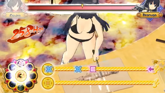 Senran Kagura Bon Appetit! Full Course Screenshot 6 (PlayStation Vita)