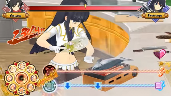 Senran Kagura Bon Appetit! Full Course Screenshot 25 (PlayStation Vita)