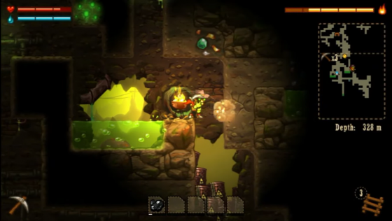 SteamWorld Dig: A Fistful Of Dirt Screenshot 14 (PlayStation Vita)