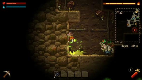 SteamWorld Dig: A Fistful Of Dirt Screenshot 20 (PlayStation Vita)